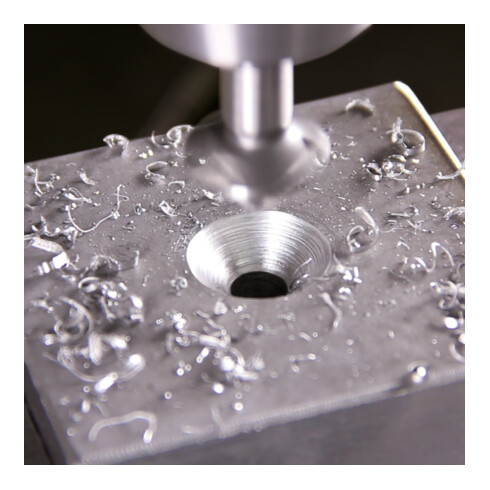 RUKO Fraise conique et à ébavurer ULTIMATECUT DIN 335 Forme C 90° HSS Co 5 diamètre du contre-alésage Ø2 : 10.4 mm