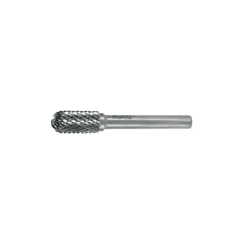 Ruko Fraises limes carbure, denture croisée Forme C cylindrique, bout rond Ø 12,0 mm