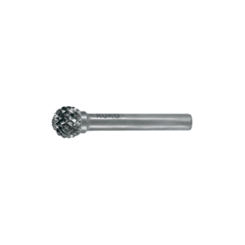 Ruko Fraises limes carbure, denture croisée Forme D sphérique Ø 12,0 mm