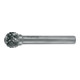 Ruko Fraises limes carbure, denture croisée Forme D sphérique Ø 16,0 mm-4