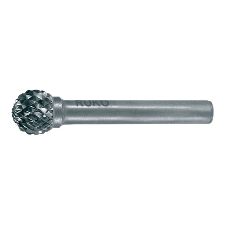 Ruko Fraises limes carbure, denture croisée forme D sphérique Ø 16,0 mm