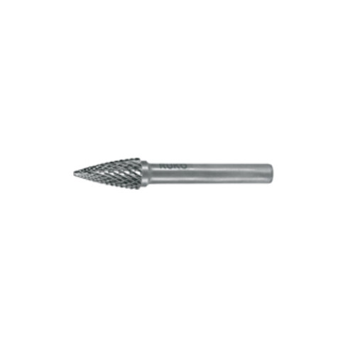 Ruko Fraises limes carbure, denture croisée Forme G ogive bout pointu Ø 6,0 mm