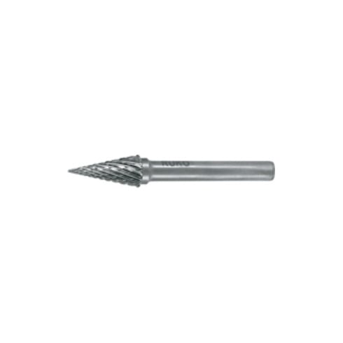 Ruko Fraises limes carbure, denture croisée forme M conique, bout pointu Ø 6,0 mm