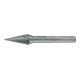 Ruko Fraises limes carbure, denture croisée forme M conique, bout pointu Ø 8,0 mm-4