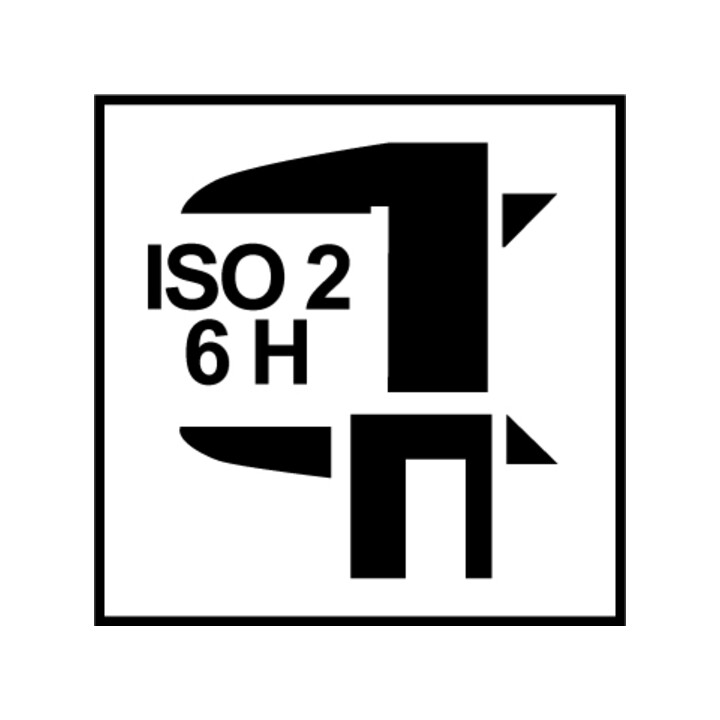 RUKO Handgewindebohrer M DIN 352 HSS, Linksgewinde, geschliffen M 20