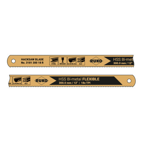 Ruko Handsägeblatt HSS bi-flexible