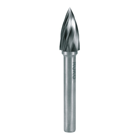 Ruko Hartmetall Frässtift Alu Form G Spitzbogen (SPG)