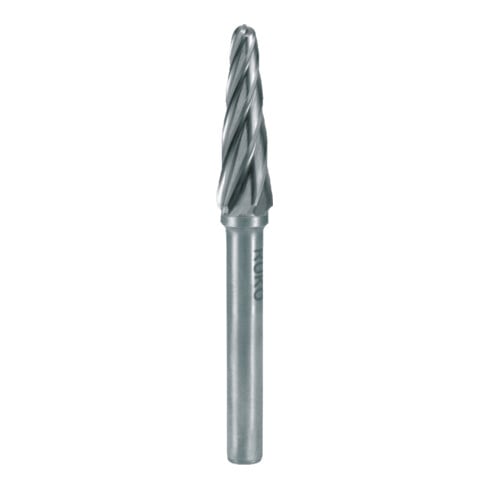 RUKO Hartmetall Frässtift Alu Form L Rundkegel Durchmesser 6,0 mm