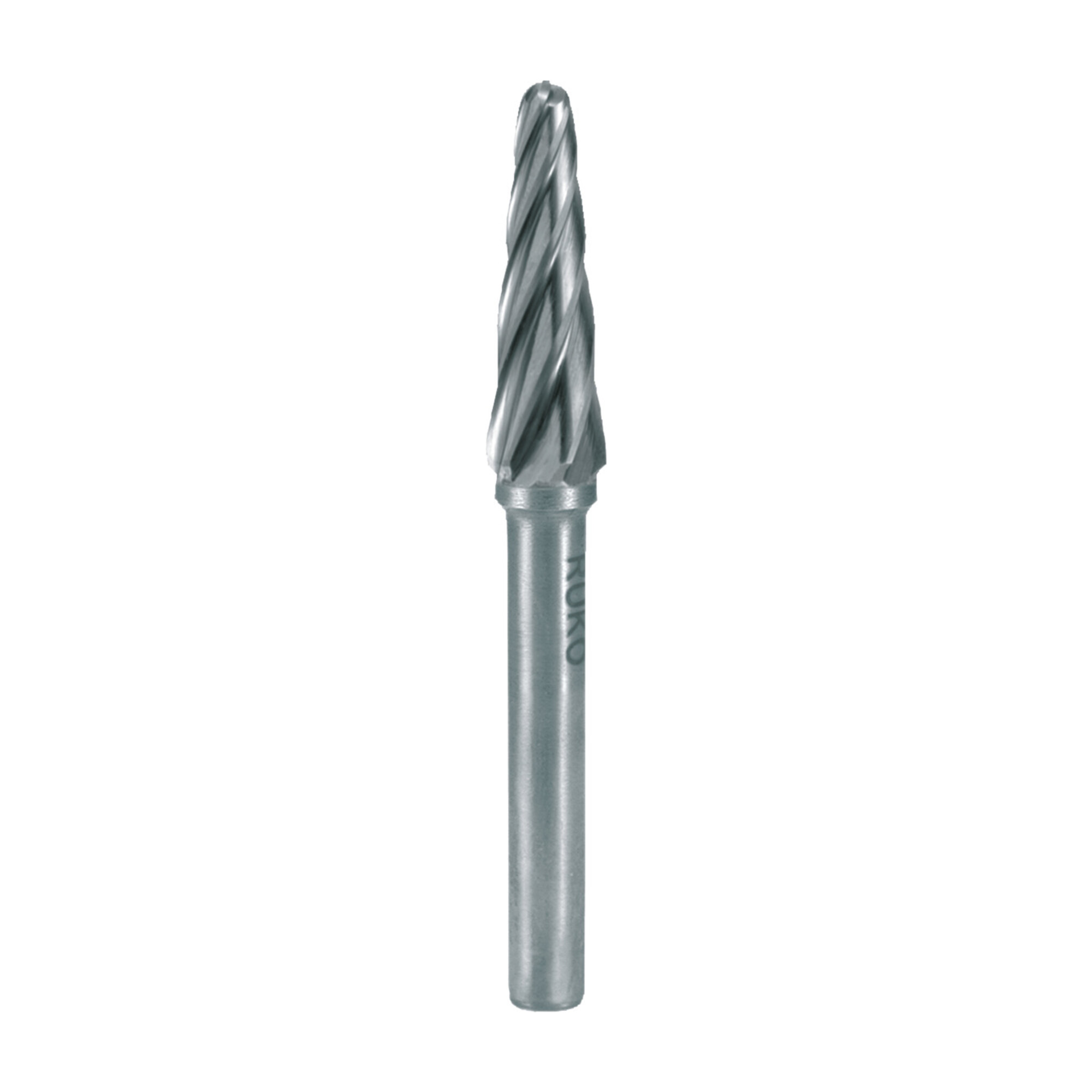 RUKO Hartmetall Frässtift Alu Form L Rundkegel Durchmesser 6,0 mm