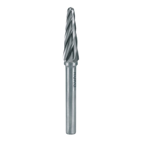 RUKO Hartmetall Frässtift Alu Form L Rundkegel Durchmesser 6,0 mm