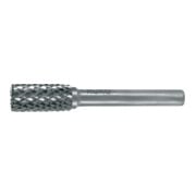 RUKO Hartmetall Frässtift Form A Zylinder (ZYA) mit Stirnverzahnung Durchmesser 12 mm-3