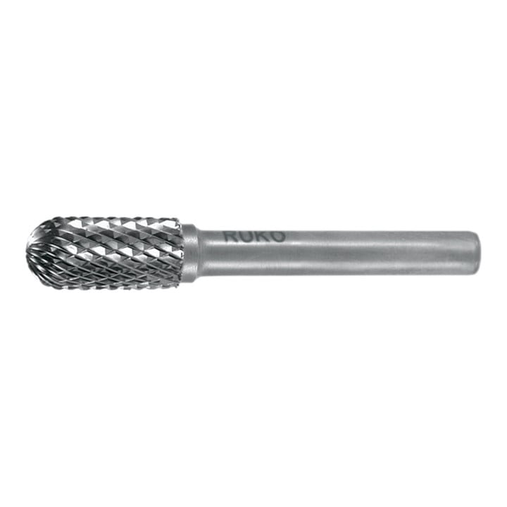 RUKO Hartmetall Frässtift Form C Walzenrund (WRC) Durchmesser 10,0 mm L1 min 60 mm
