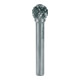 RUKO Hartmetall Frässtift Form D Kugel (KUD) Durchmesser 8,0 mm L1 min 47 mm-1