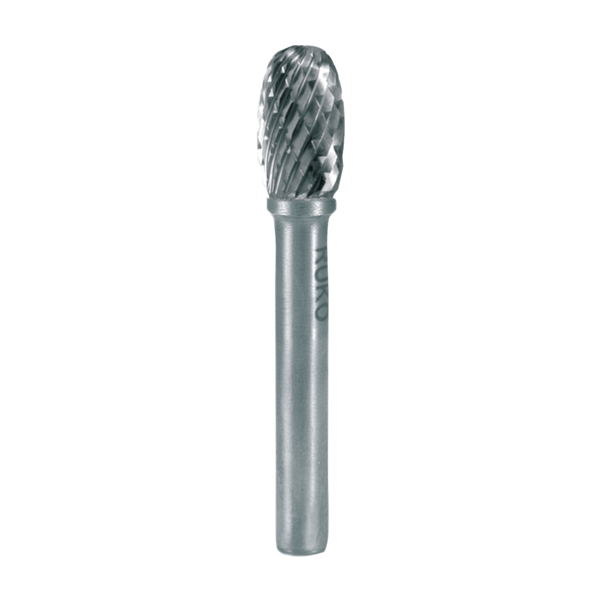 RUKO Hartmetall Frässtift Form E Tropfen (TRE) Durchmesser 12,0 mm L1 min 60 mm