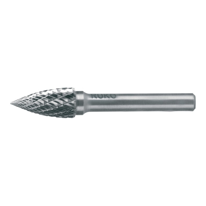 Ruko Hartmetall Frässtift Form G Spitzbogen (SPG)