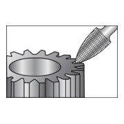 Ruko Hartmetall Frässtift Form G Spitzbogen (SPG)-4