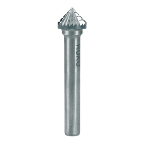 RUKO Hartmetall Frässtift Form J Kegel 90 Grad (KSK) Durchmesser 10,0 mm L1 min 50 mm
