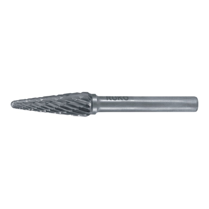 RUKO Hartmetall-Frässtift Form L Rundkegel Durchmesser 3,0 mm
