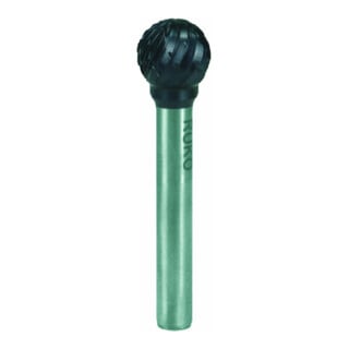 Ruko Hartmetall Frässtift TiCN Form D Kugel (KUD)