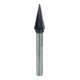 RUKO Hartmetall Frässtift TiCN Form M Spitzkegel (SKM) Durchmesser 16,0 mm L1 min 65 mm-1