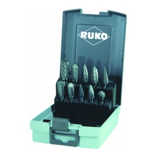 Ruko Hartmetall-Frässtifte-Satz HM - 5 tlg. (Mini-Box)