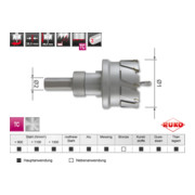 Ruko Hartmetall Mehrbereichslochsäge MBL