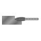 RUKO Hartmetallfrässtift Form H D.12mm HM Flamme