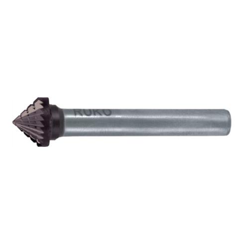 Ruko Hartmetallfrässtift Form K mm HM TiCN KSK