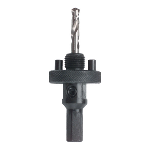 RUKO houder inclusief geleidingsboor HSS Co 5 voor HSS Co 8 bimetaal gatzagen type A2, voor gatzagen: Ø 32 - 210 mm