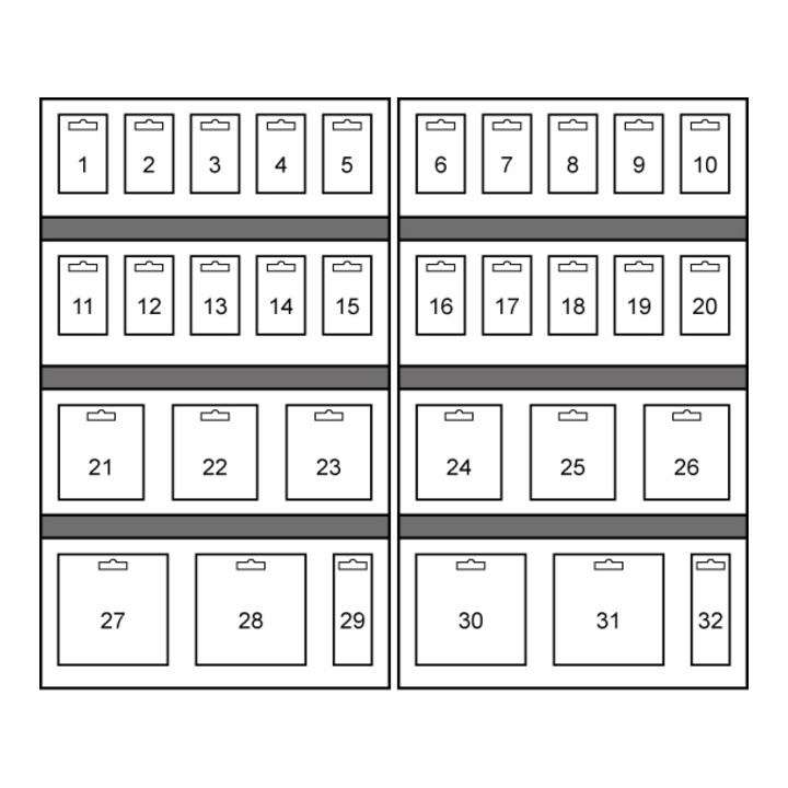Ruko HSS-Bimetall-Lochsägen Modul in Kartonverpackung
