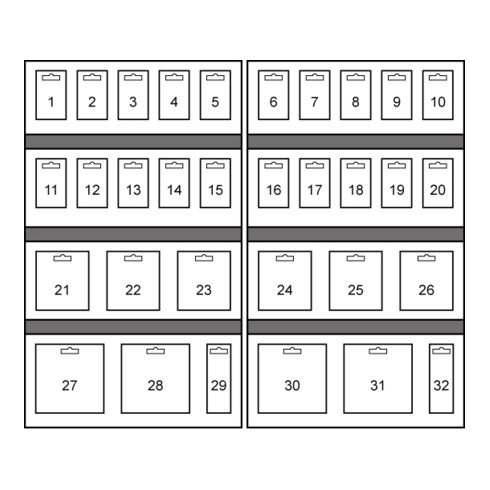 Ruko HSS-Bimetall-Lochsägen Modul in Kartonverpackung