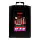 RUKO Jeu de fraises coniques et ébavureuses ULTIMATECUT DIN 335 Forme C 90° HSS Co 5 RUnaTEC en coffret ABS 6,3 - 25 mm