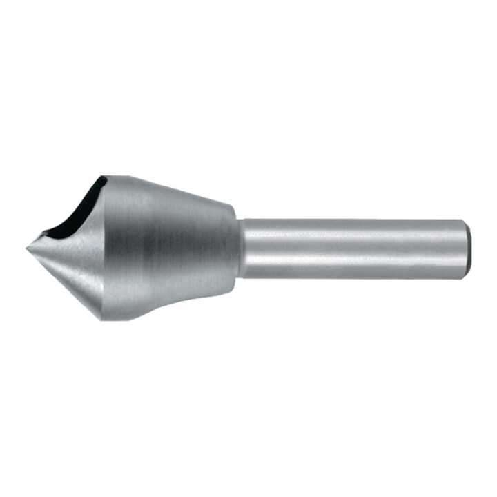 RUKO Kegel- en ontbraamingsverzinkboor met kruisgat 90° HSS 5/10 Verzinkboor diameter Ø2: 5 - 10 mm