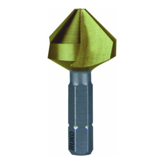 RUKO Kegel- und Entgratsenker-Bit 90° HSS-TiN "Kurz" Senkdurchmesser Ø2: 10,4 mm