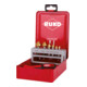 RUKO Kegel- und Entgratsenker-Bit-Satz 90° HSS-TiN ''Kurz''-1