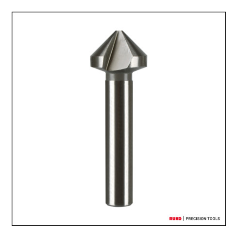 RUKO Kegel- und Entgratsenker DIN 335 Form C 90° HSS, geschliffen Senkdurchmesser Ø2: 10,4 mm