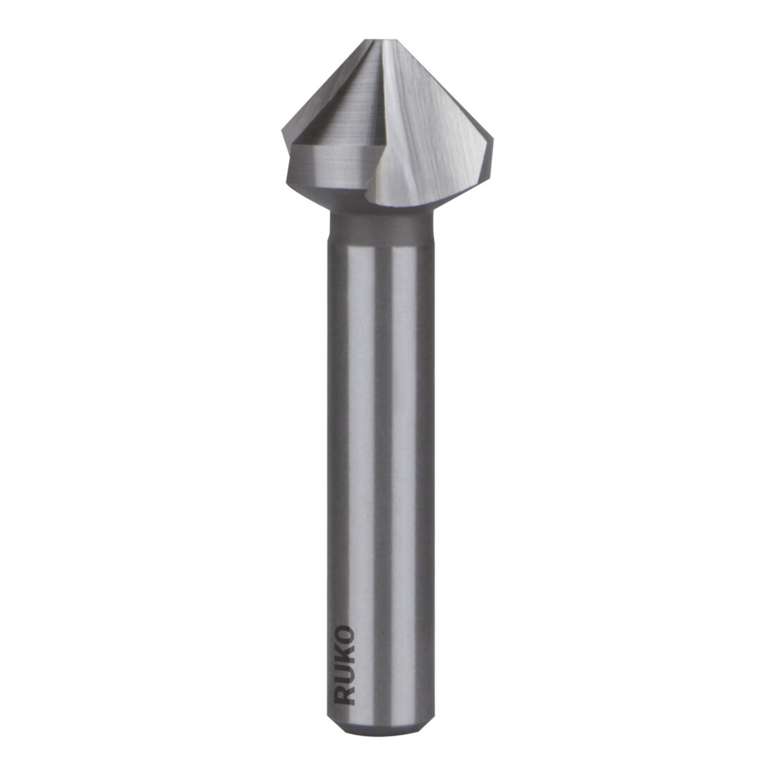 RUKO Kegelsenker DIN 335C 90Grad D.8mm HSS Z.3 Schaft-D.6mm