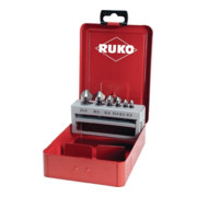 Ruko Kegelsenkerbitsatz 7-tlg.Gr.6,3-20,5mm 90Grad HSS Metallkassette
