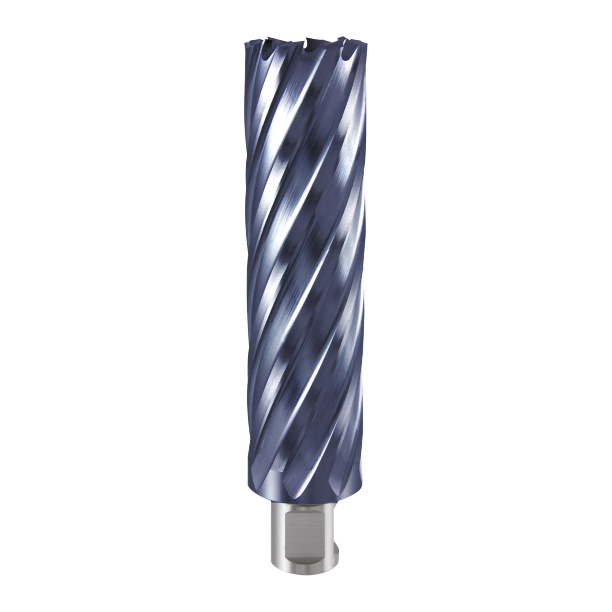 RUKO Kernbohrer HSS-TiAlN mit Weldonschaft (3/4"). Ø 22 mm, Schnitttiefe: 110 mm