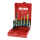 RUKO Kombi-Maschinengewindebohrer-Satz HSS-TiN in Industriekassette lang-1