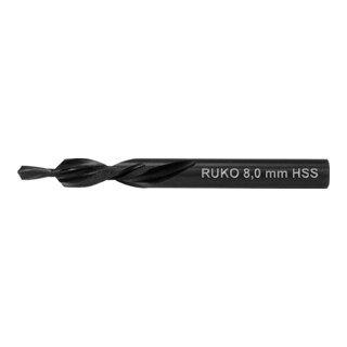 RUKO Kurzstufenbohrer Typ N HSS 90°