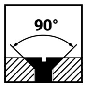 RUKO Kurzstufenbohrer Typ N HSS 90°-2