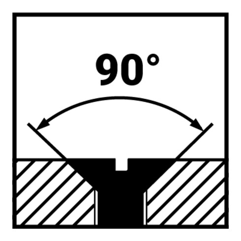 RUKO Kurzstufenbohrer Typ N HSS 90°