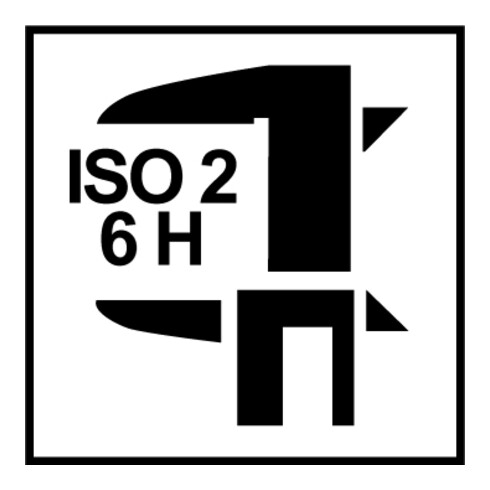 Ruko Maschinengewindebohrer M DIN 371 HSS-TiN Typ B geschliffen