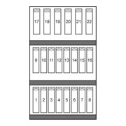 Ruko Module Forets DIN 338 Typ N HSS-R, laminés, en Quadro Pack-4
