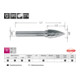 Ruko Module Fraises limes carbure denture taille diamant en Quadro Packs
