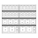Ruko Module Scies-cloches HSS bimétal largeur 66,0 cm hauteur 60,0 cm en carton-4