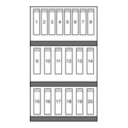 Ruko Module Trépans carbure universel MBL en Quadro Pack-3