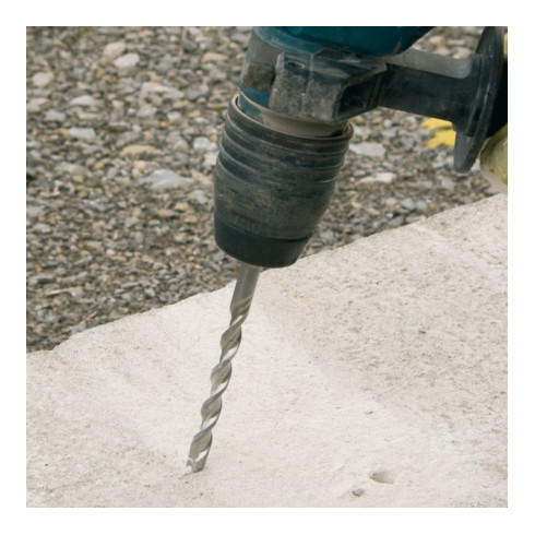 RUKO SDS-plus Hammerbohrer mit 3 Schneiden Ø 6,5 mm Arbeitslänge 100 mm