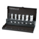 RUKO Set di punte a carotare HSS con codolo Weldon 3/4"-1